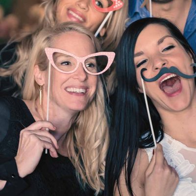 Photobooth al matrimonio, angolo fotografico